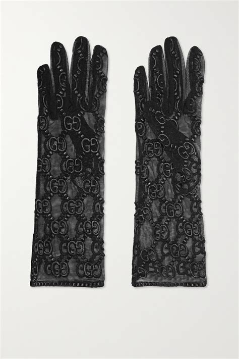 gucci gloves tulle|gucci gloves customer service.